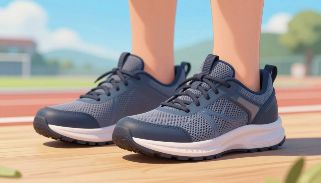 choosing running shoes for flat feet
