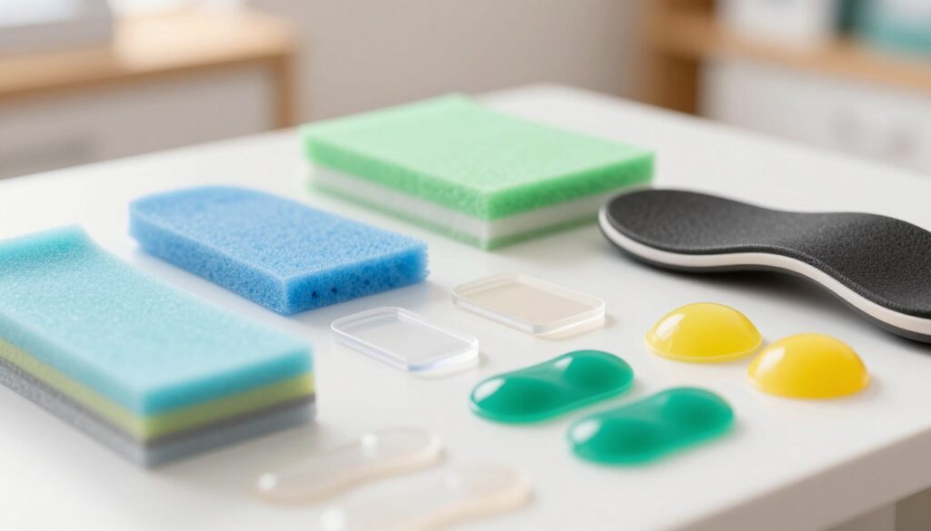 custom orthotics materials