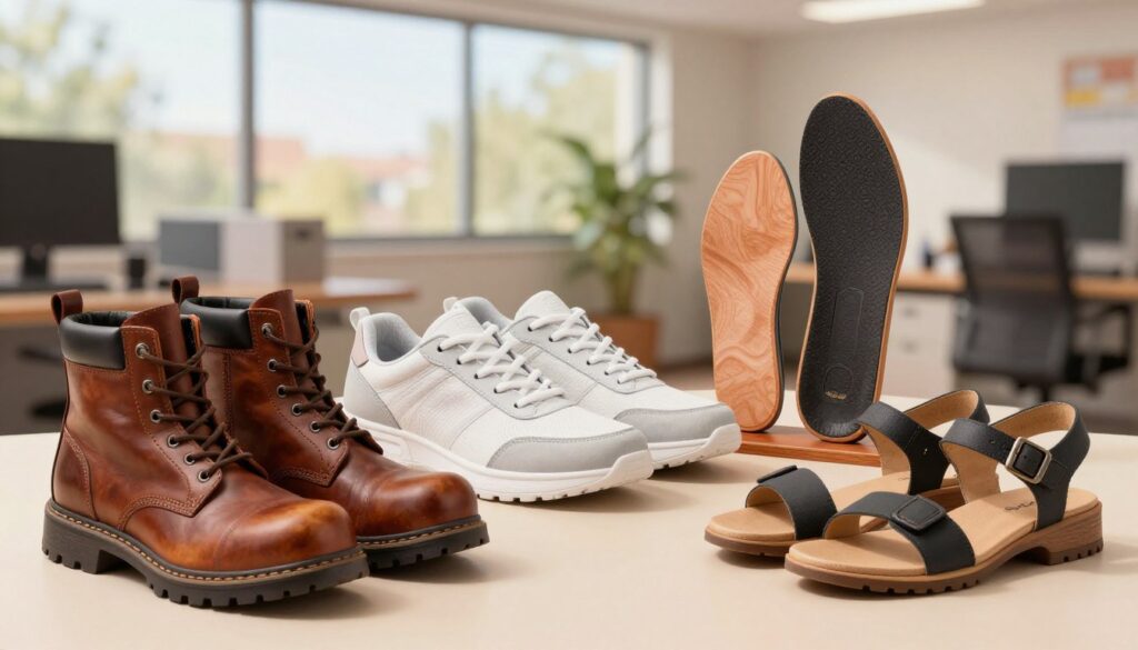 footwear selection for workplace