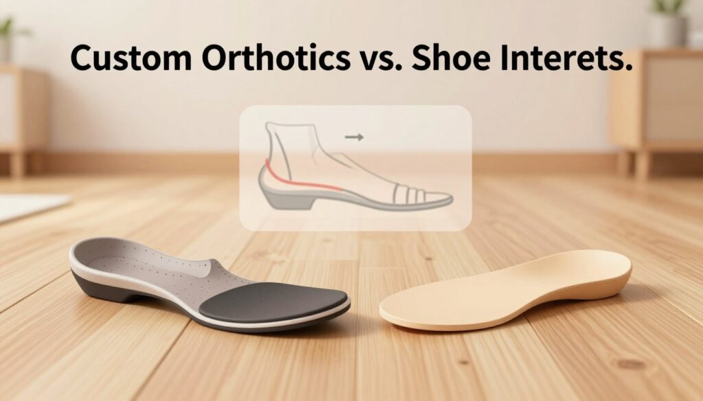 why custom orthotics are better than shoe inserts