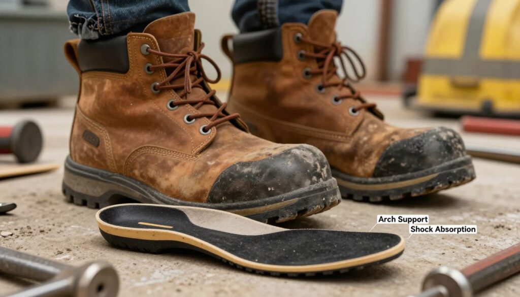 work boot orthotics benefits