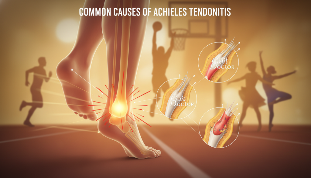 achilles tendonitis causes