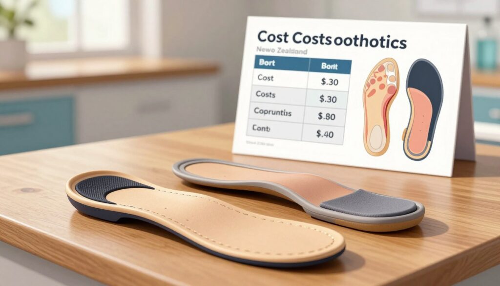 cost of custom orthotics in New Zealand
