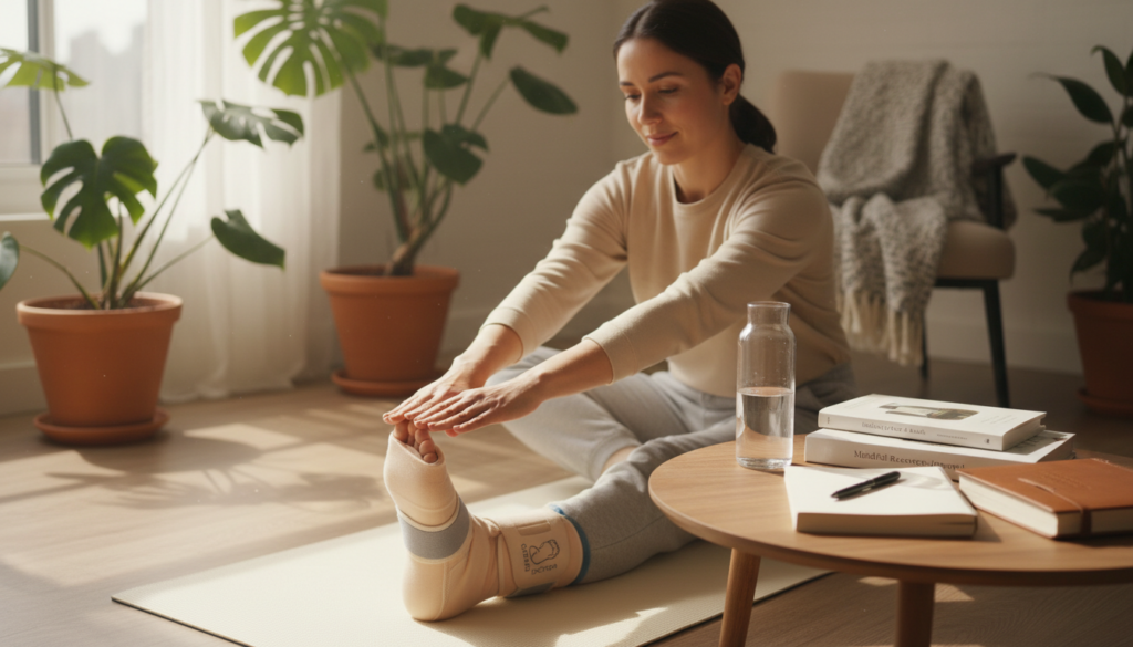 foot stress fracture healing