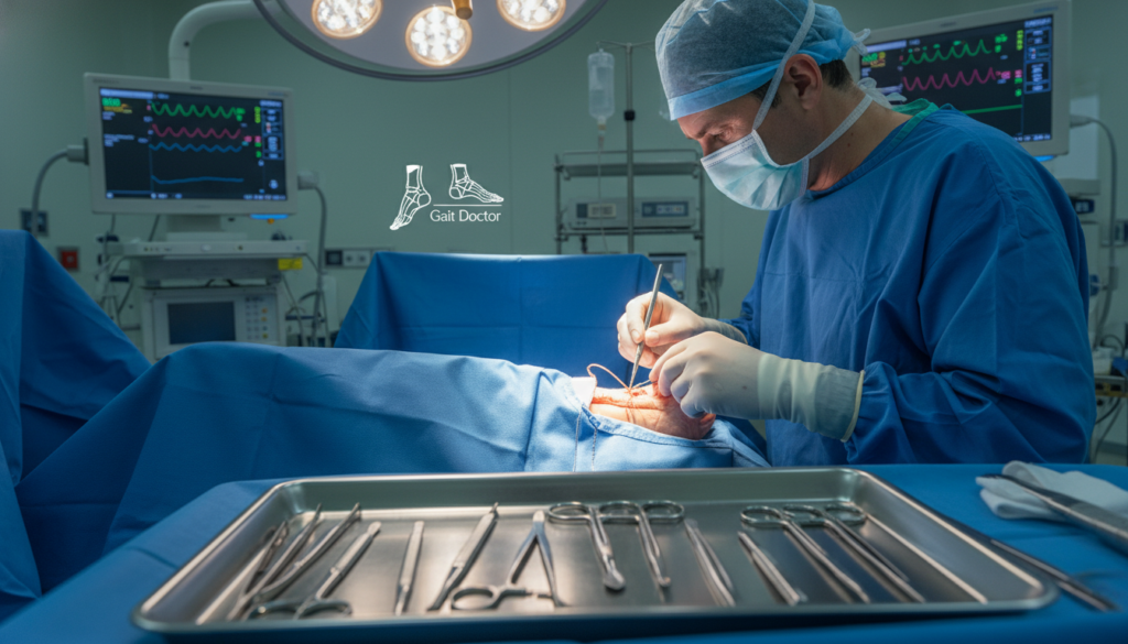 surgical interventions for posterior tibial tendon dysfunction