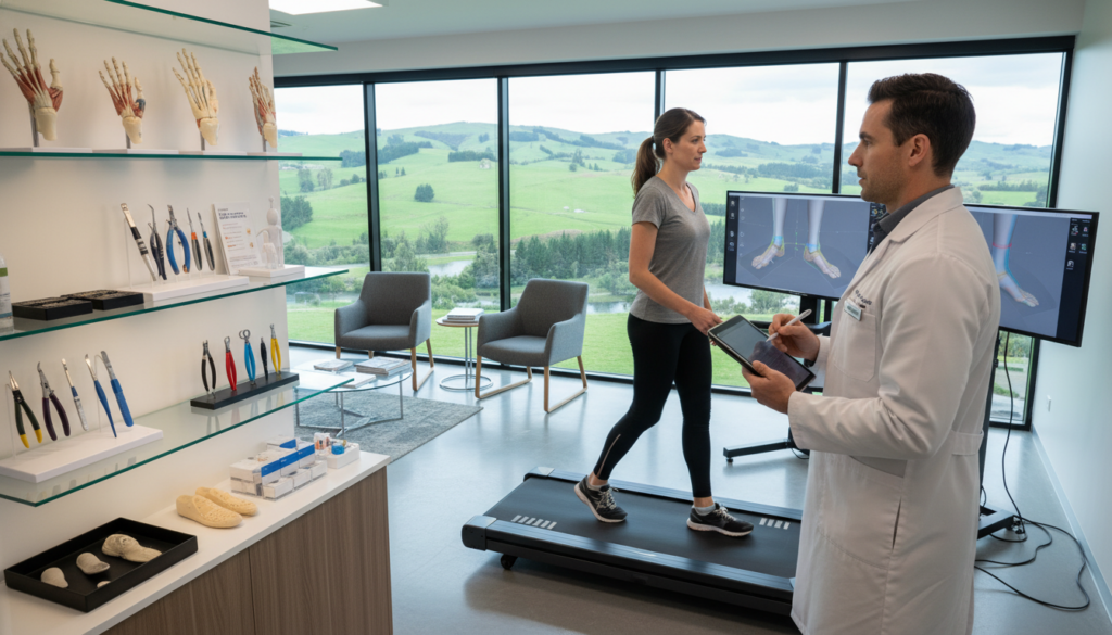 Gait analysis in New Zealand